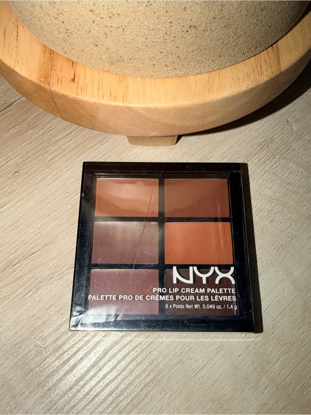 NYX Pro Lip Cream Palette - Brown & Nude Mix
